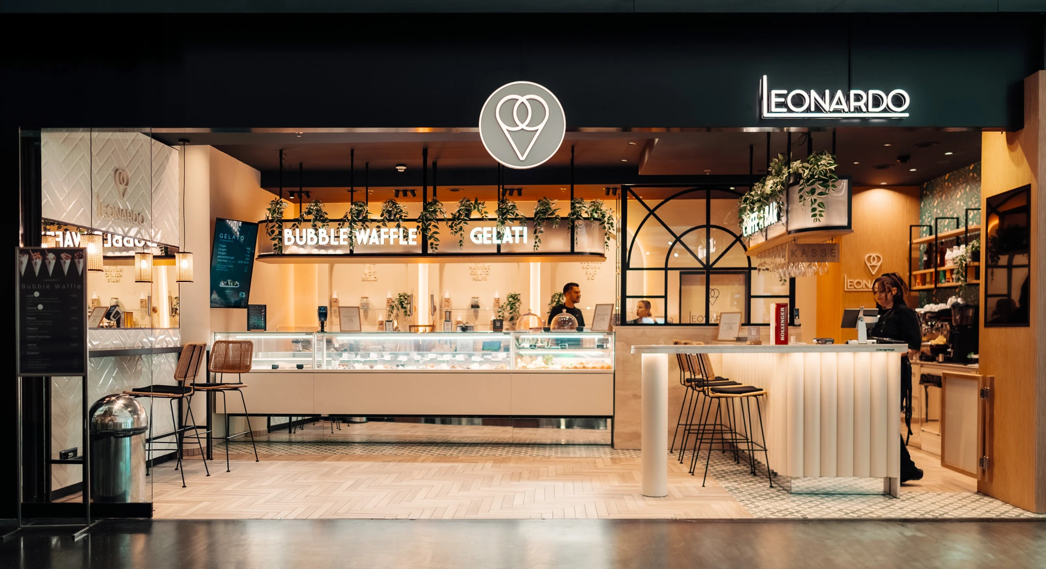 Front von Gelateria Leonardo