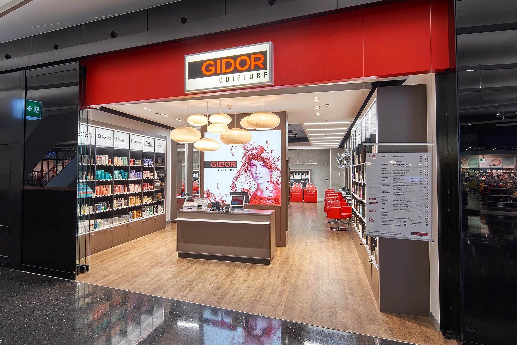 Exterior view of GIDOR Coiffure