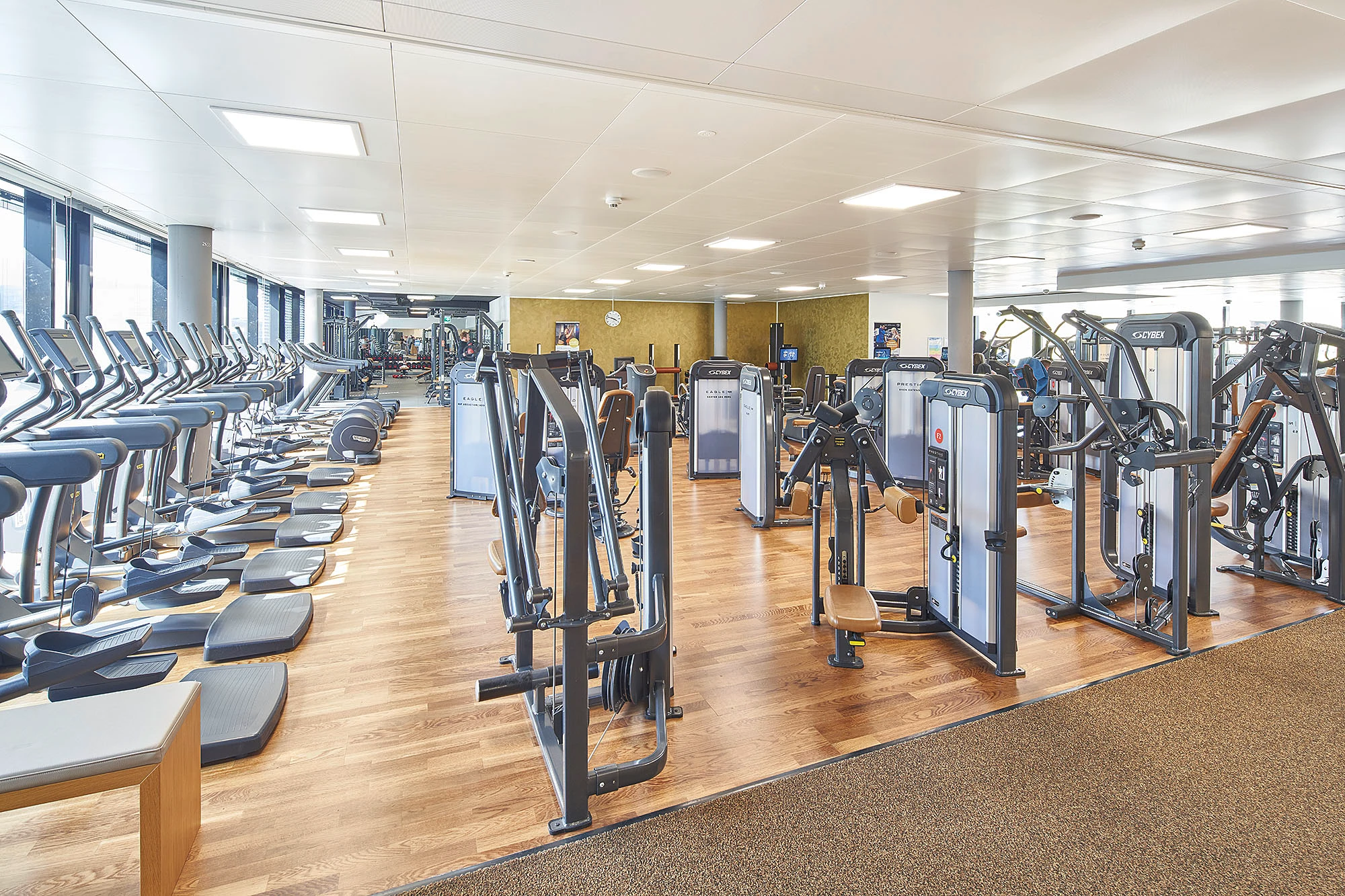 Innenansicht von Migros Fitnesspark