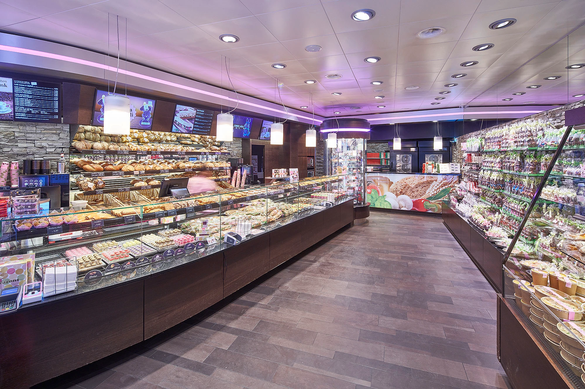 Interior view of Confiserie Bachmann