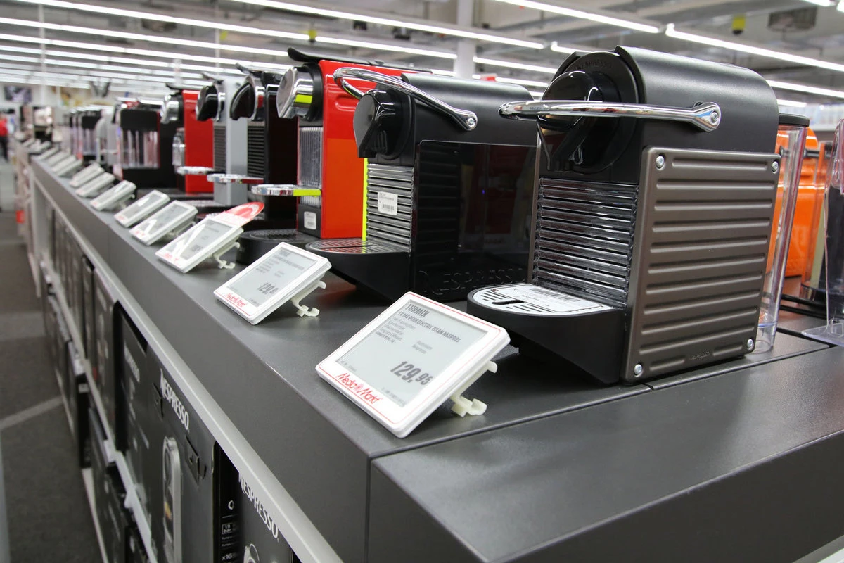 Interior view of Media Markt