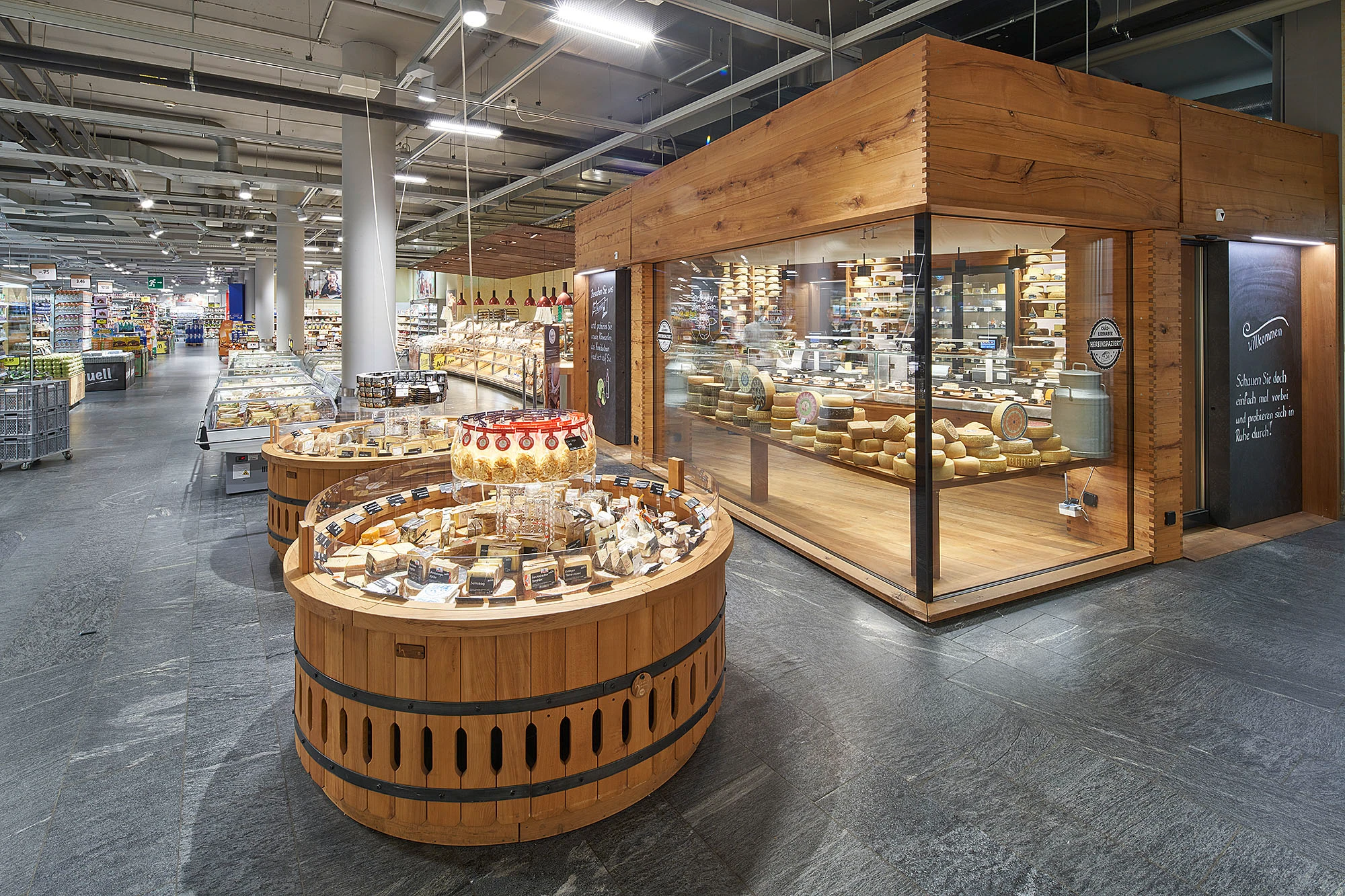 Interior view of Coop Megastore