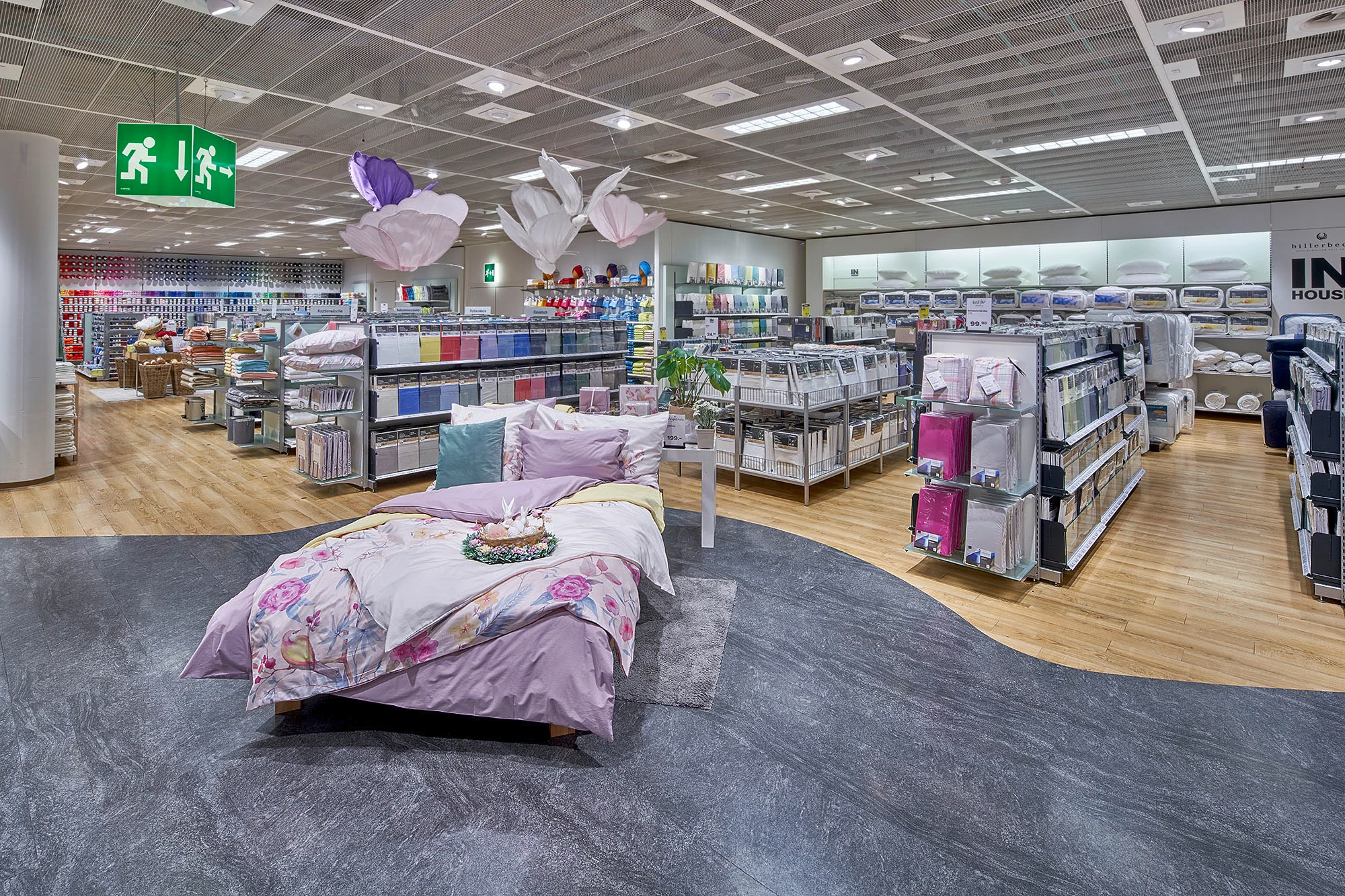 Innenansicht von Coop City