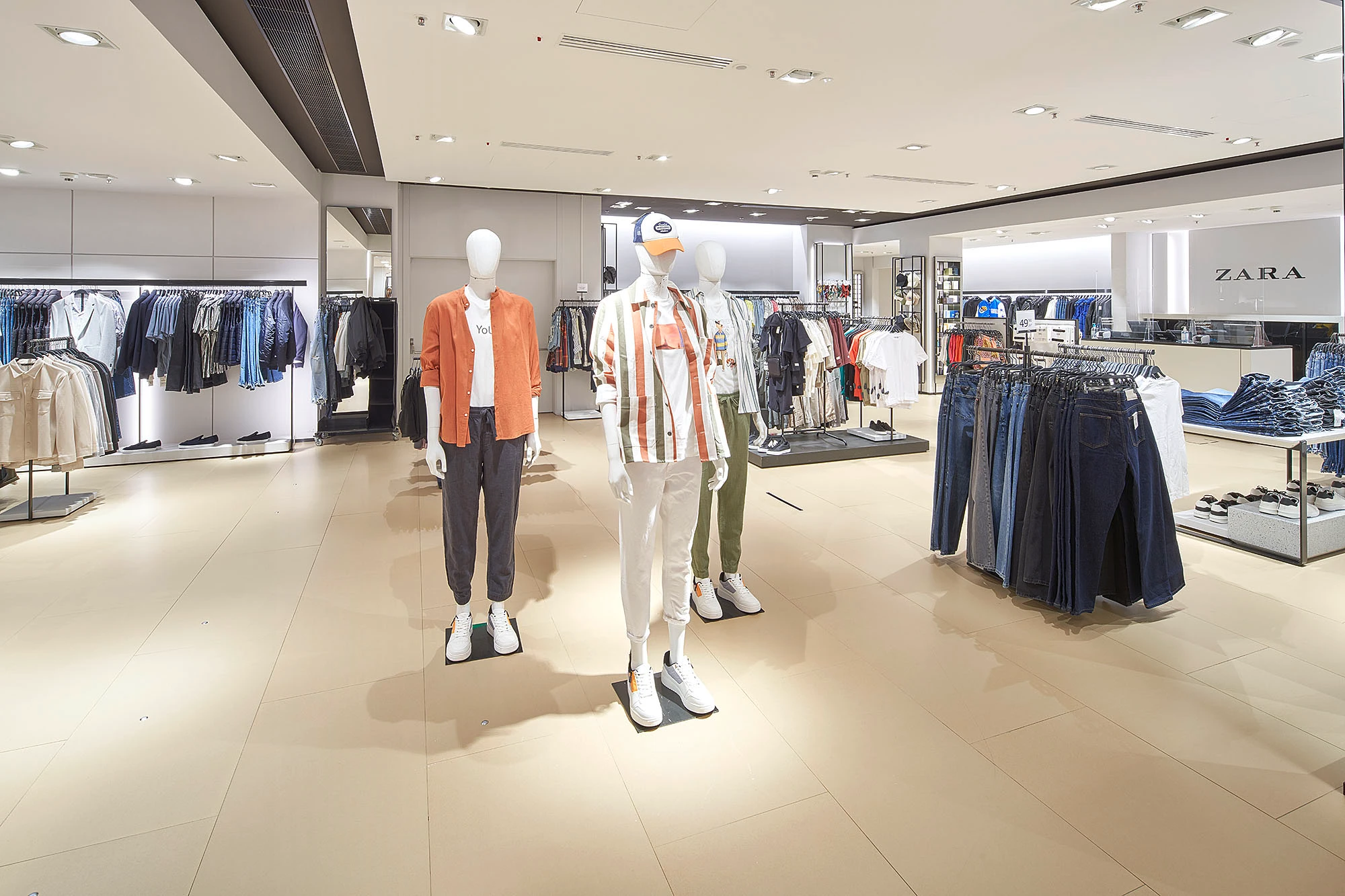 Innenansicht von ZARA