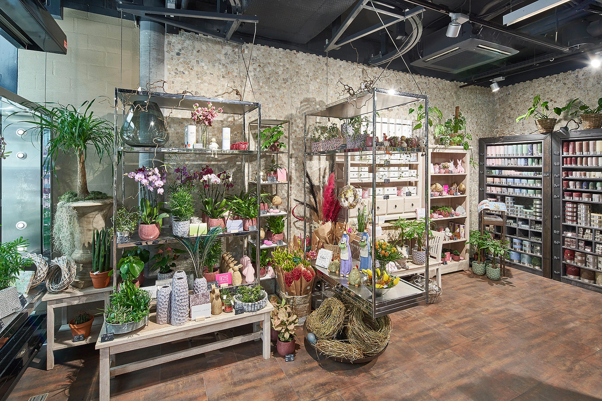 Innenansicht von Sihlcity Blumen