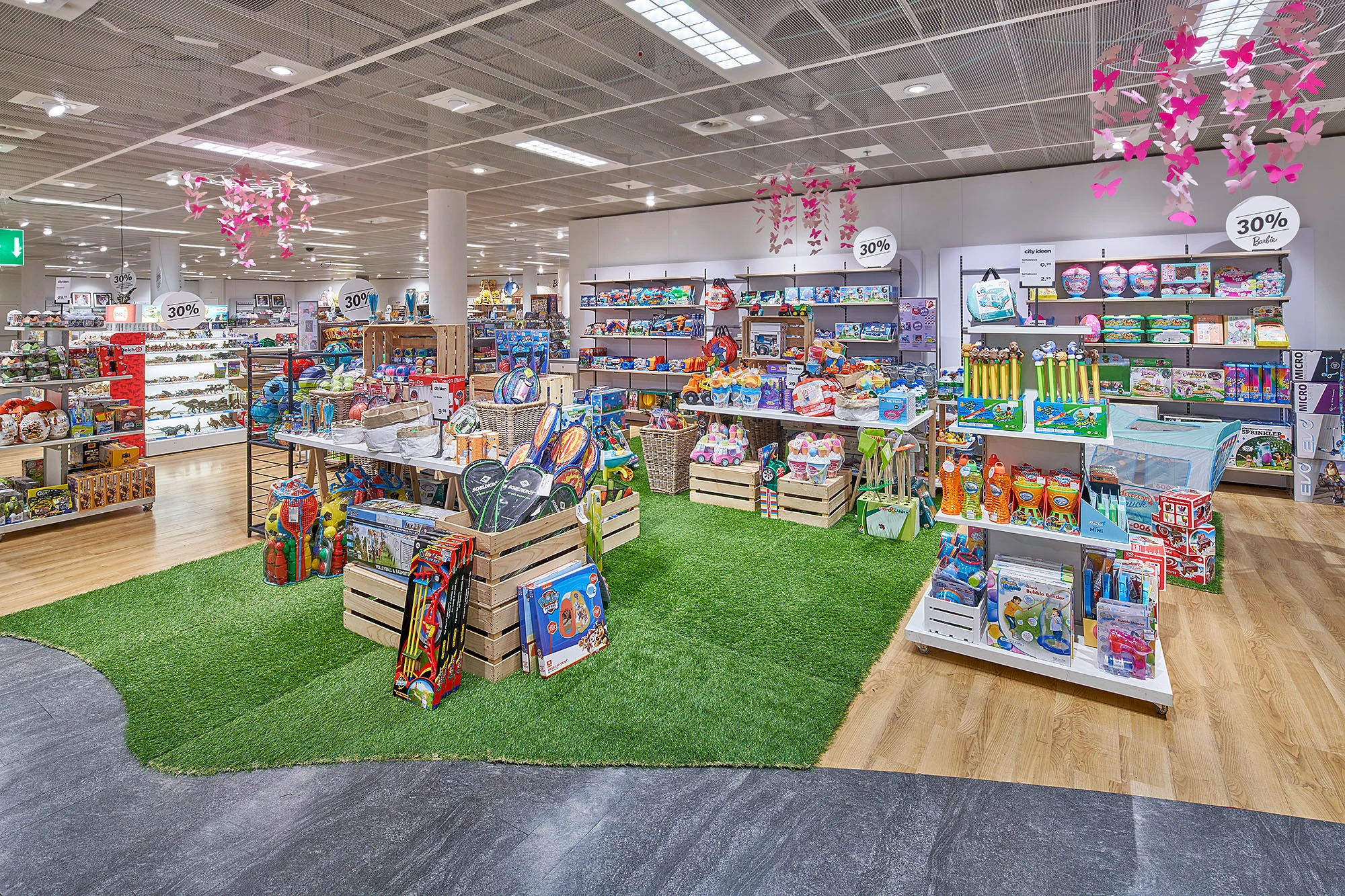 Innenansicht von Coop City